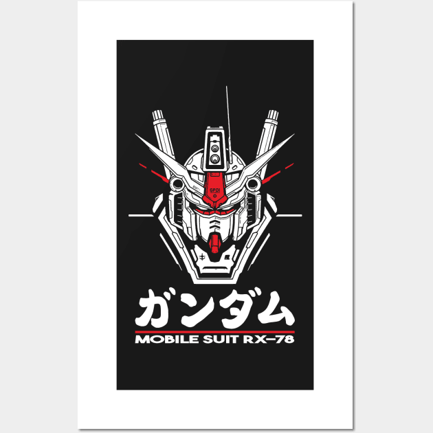 RX-78 Wall Art by goomba1977